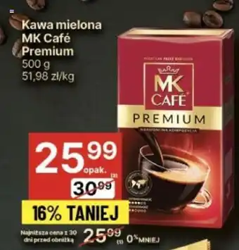 Delikatesy Centrum Kawa mielona MK Café Premium 500g oferta