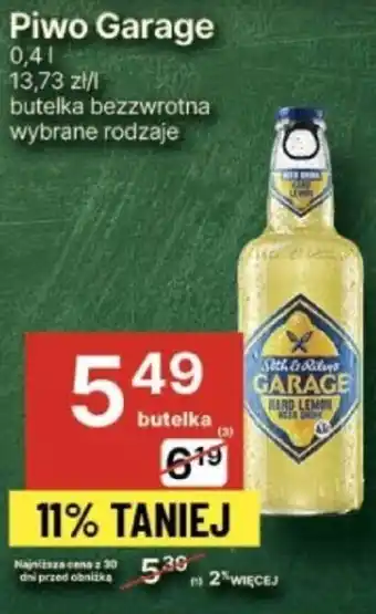 Delikatesy Centrum Piwo Garage 0,4l oferta