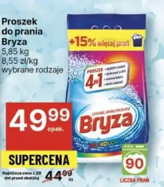 Delikatesy Centrum Proszek do prania Bryza 5,85 kg oferta