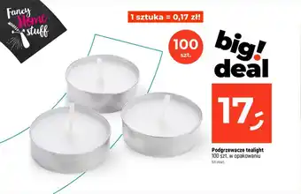 Dealz Podgrzewacze tealight 100 szt. oferta