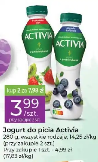 Stokrotka Jogurt do picia Activia 280g oferta