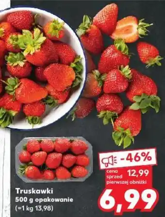 Kaufland Truskawki 500 g oferta