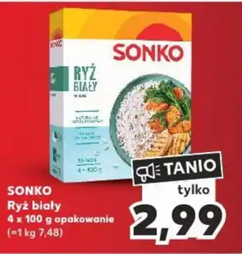 Kaufland SONKO Ryż biały 4x100g oferta