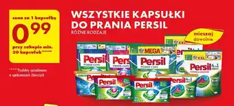 Biedronka WSZYSTKIE KAPSUŁKI DO PRANIA PERSIL oferta