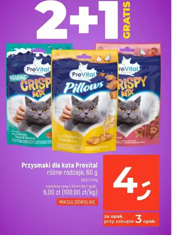 Dealz Przysmak dla kota Prevital oferta