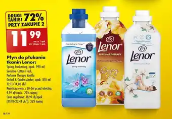 Biedronka Płyn do płukania tkanin Lenor oferta