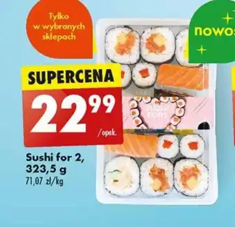 Biedronka Sushi for 2, 323,5 g oferta