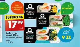 Biedronka Sushi wrap Mowi, 210 g oferta
