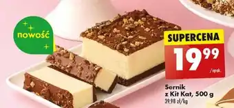 Biedronka Sernik z Kit Kat, 500 g oferta