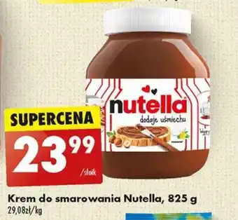 Biedronka Krem do smarowania Nutella, 825 g oferta