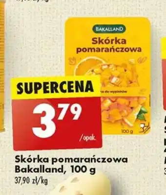 Biedronka Skórka pomarańczowa Bakalland, 100 g oferta