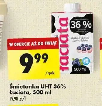 Biedronka Śmietanka UHT 36% Łaciata, 500 ml oferta