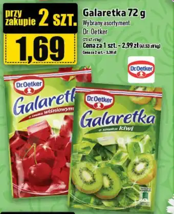 Topaz Galaretka 72 g Dr. Oetker oferta