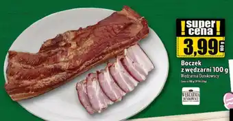 Topaz Boczek z wędzarni 100 g Wędzarnia Dunikowscy oferta