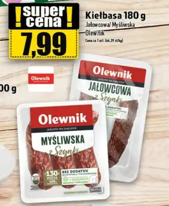 Topaz Kiełbasa 180 g Jałowcowal Myśliwska Olewnik oferta