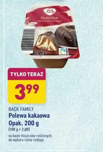 ALDI Polewa kakaowa 200g oferta