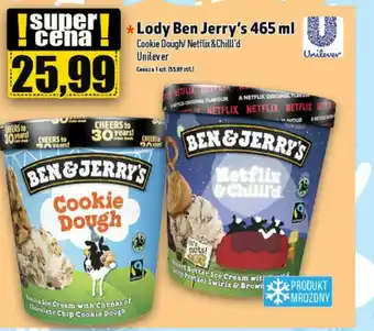 Topaz Lody Ben Jerry's 465 ml Unilever oferta
