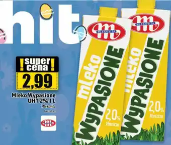 Topaz Mleko Wypasione UHT2% 1l Mlekovita oferta