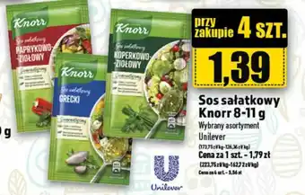 Topaz Sos sałatkowy Knorr 8-11g Unilever oferta