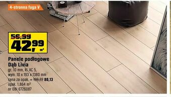 OBI Panele podłogowe Dąb Livia oferta