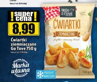 Topaz Ćwiartki ziemniaczane Go Tove 750 g oferta