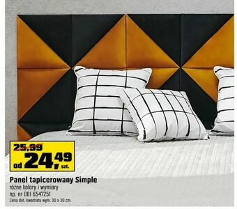 OBI Panel tapicerowany Simple oferta