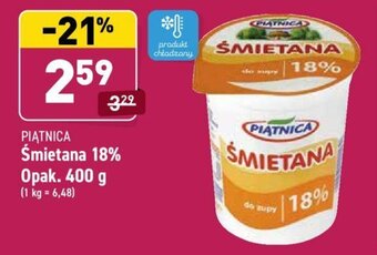 ALDI Śmietana 18% 400g oferta