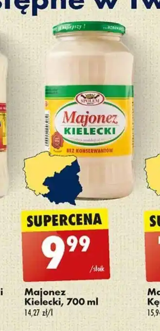 Biedronka Majonez Kielecki, 700 ml oferta