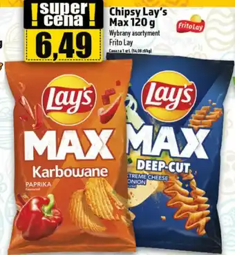 Topaz Chipsy Lay's Max 120 g Frito Lay oferta