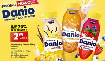 Biedronka Jogurt pitny Danio, 270 g oferta