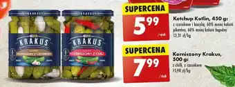 Biedronka Korniszony Krakus, 500 g oferta