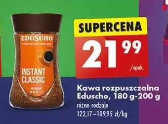 Biedronka Kawa rozpuszczalna Eduscho, 180 g-200 g oferta