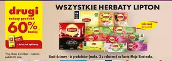 Biedronka WSZYSTKIE HERBATY LIPTON oferta