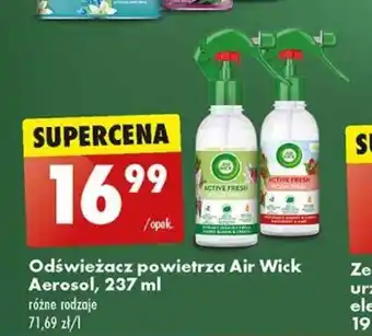 Odświeżacz powietrza Air Wick Aerosol, 237 ml