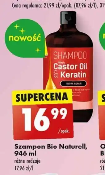 Biedronka Szampon Bio Naturell, 946 ml oferta