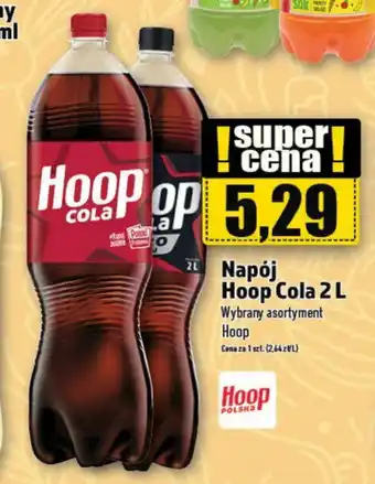 Topaz Napój Hoop Cola 2 L oferta