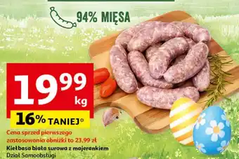 Auchan Kiełbasa biała To ta! oferta