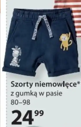 NKD Szorty niemowlęce oferta