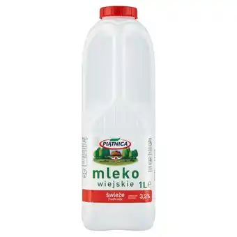 Społem Piątnica Mleko wiejskie świeże 3,2% 1 l oferta