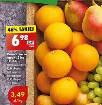 Biedronka Pomarańcze 2 kg oferta