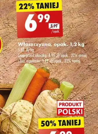 Biedronka Włoszczyzna 1,2 kg oferta