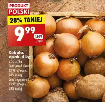 Biedronka Cebula 4 kg oferta