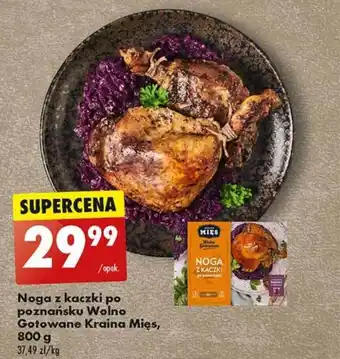 Biedronka Noga z kaczki po poznańsku Wolno Gotowane Kraina Mięs, 800 g oferta