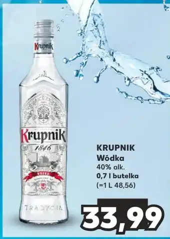 Kaufland Wódka Krupnik oferta