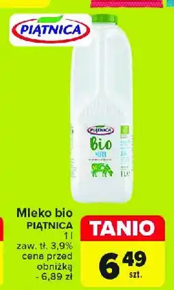 Netto Mleko świeże 3.9% 1 BTL 1 L oferta