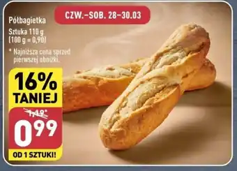 ALDI Półbagietka 110 g oferta