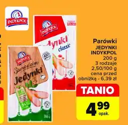 Auchan Parówki jedynki 1 SZT 200 G oferta