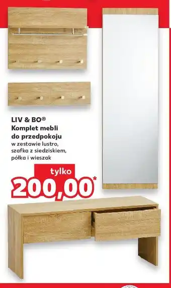 Kaufland Zestaw mebli do przedpokoju 1 KO oferta