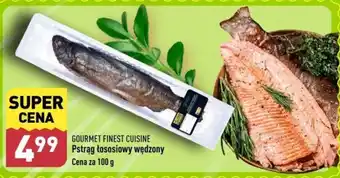 ALDI GOURMET FINEST CUISINE Pstrąg łososiowy wędzony 100 g oferta