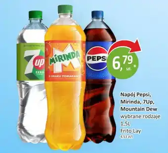 Orzech Napój Pepsi, Mirinda, 7Up, Mountain Dew 1,5 l oferta